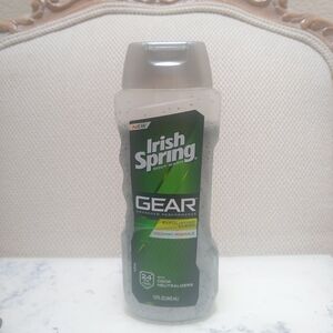 Irish Spring Gear Exfoliating Clean Body Wash 15 Oz New Not Full